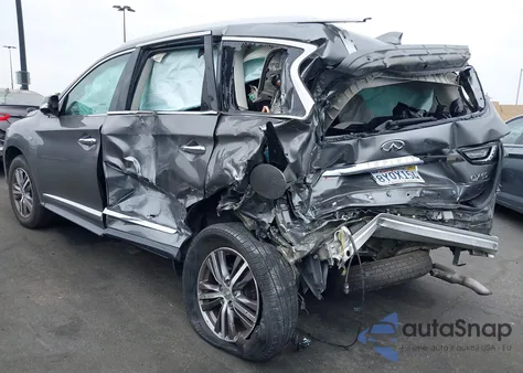 2020 Infiniti Qx60 Luxe z USA, uszkodzony, nr VIN 5N1DL0MN8LC509198